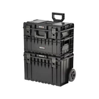   YATO Sistem cutie de scule pe roți 3 părți 585 x 425 x 810 mm