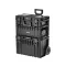 YATO Sistem cutie de scule pe roți 3 părți 585 x 425 x 810 mm