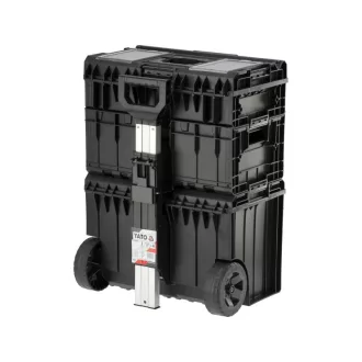   YATO Sistem cutie de scule pe roți 3 părți 585 x 425 x 810 mm