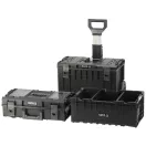 YATO Sistem cutie de scule pe roți 3 părți 585 x 425 x 810 mm