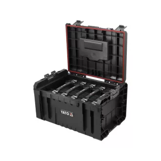   Cutie de instrumente YATO + 5 organizatoare 240 x 450 x 320 mm