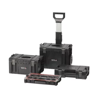   YATO Sistem cutie de scule pe roți 4 părți 770 x 450 x 380 mm