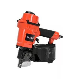 Pistol de cuie pneumatic YATO cu magazie cu tambur 25-57 mm