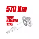 YATO Driver pneumatic cu impact 1/2" 570 Nm