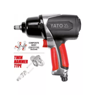 YATO Driver pneumatic de impact 1/2" 680 Nm