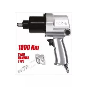 YATO Driver pneumatic cu impact 1/2" 1000 Nm