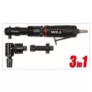 Set pneumatic YATO 3 în 1 (cheie cu clichet, polizor drept, polizor unghiular)