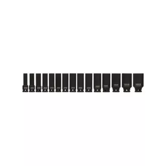   YATO Machine set chei tubulare lungă 15 bucăți 1/2" 10-32 mm CrMo