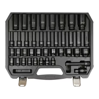   Set chei tubulare YATO Machine 40 buc 1/2" 10-32 mm CrMo