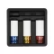 Set prize pentru janta YATO din aliaj 3 piese 1/2" 17/19/21 mm CrMo