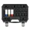 YATO Set de chei tubulare mecanice, 24 piese 1/2"