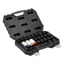 YATO Set de chei tubulare mecanice, 24 piese 1/2"