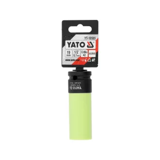   YATO Cheie cu clichet pentru jante din aluminiu 19 mm 1/2"