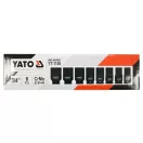 Set chei tubulare lungi YATO Machine 8 piese 3/4" 22-41 mm CrMo