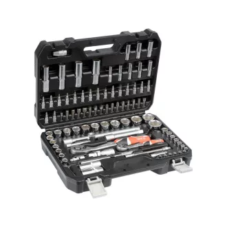 YATO Set chei tubulare 94 piese 1/4", 1/2" CrV