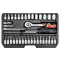 YATO Set chei tubulare 38 piese 1/4" 3,5-14 mm CrV