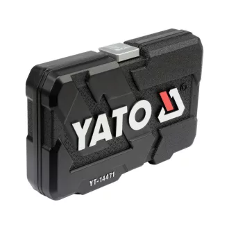 YATO Set chei tubulare 38 piese 1/4" 3,5-14 mm CrV