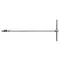 YATO Cheie articulată în T 8 mm / 450 mm CrV