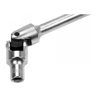 YATO Cheie articulată în T 8 mm / 450 mm CrV