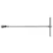 YATO Cheie articulată în T 17 mm / 450 mm CrV