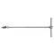 Manivela YATO in forma de T cu articulatie 1/4" 450 mm CrV