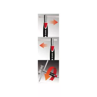 Cheie YATO 8 mm / 310 mm cu maner rotativ CrV
