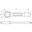 YATO Cheie de impact 38 mm / 210 mm CrV
