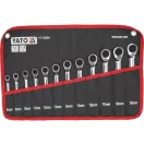 YATO Set chei combinate cu clichet 12 piese