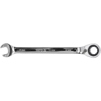 Cheie reversibilă cu clichet YATO 11 mm / 165 mm 72T CrV