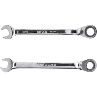Cheie reversibilă cu clichet YATO 12 mm / 170 mm 72T CrV