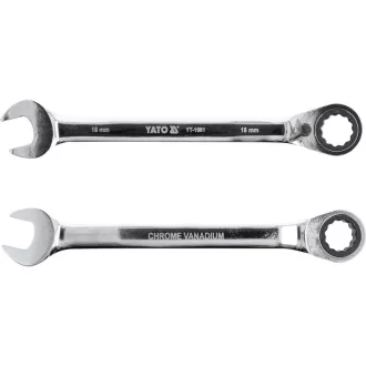Cheie reversibilă cu clichet YATO 18 mm / 235 mm 72T CrV