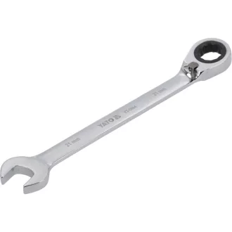 Cheie reversibilă cu clichet YATO 21 mm / 290 mm 72T CrV