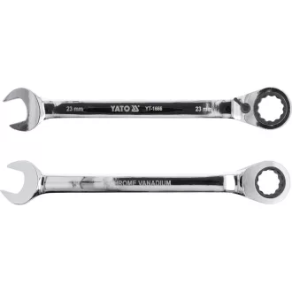 Cheie reversibilă cu clichet YATO 23 mm / 290 mm 72T CrV