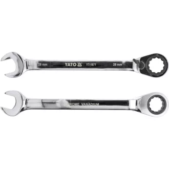 Cheie reversibilă cu clichet YATO 28 mm / 360 mm 72T CrV