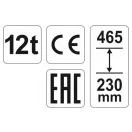 Ridicator hidraulic YATO 12t
