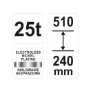 Ridicator hidraulic YATO 25t