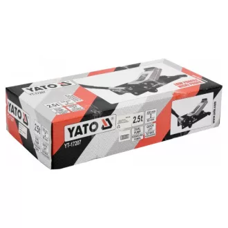   YATO Ridicator hidraulic de crocodil 2.5T profil redus, dublu piston