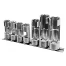 YATO Set chei tubulare deschise 7 piese 3/8", 1/2" CrV