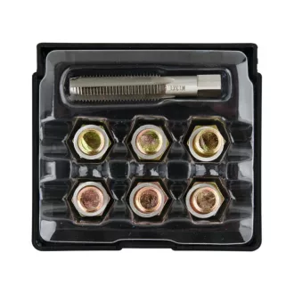   YATO Kit de reparare filet șurub de scurgere a uleiului 7 piese M13x1,5 mm