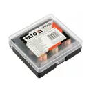YATO Kit de reparare filet șurub de scurgere a uleiului 7 piese M15x1,5 mm
