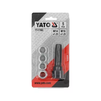 YATO Set pentru reparat filetajul bujiilor, 5 piese