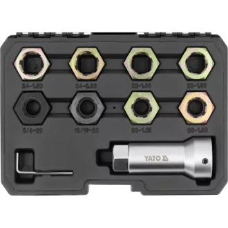 YATO Set de reparație filet semiaxă 8 piese