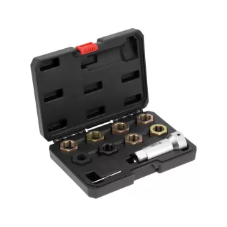 YATO Set de reparație filet semiaxă 8 piese