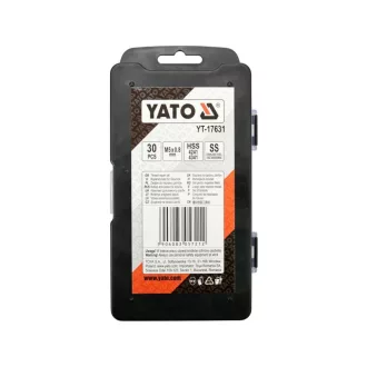 YATO Set de reparare a filetelor 30 de piese M5 0,8 mm