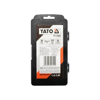 YATO Set de reparare a filetelor 30 de piese M5 0,8 mm