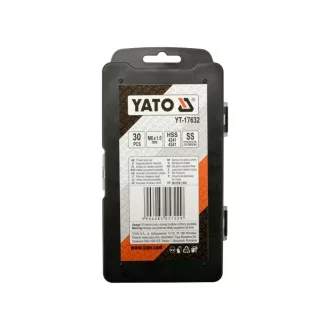 YATO Set pentru repararea filetelor 30 de piese M6 1 mm