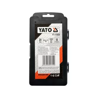 YATO Set de reparații filet 20 de piese M12 1,75 mm