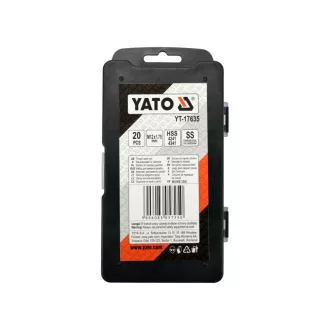 YATO Set de reparații filet 20 de piese M12 1,75 mm