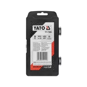   Set pentru reparații de filet YATO de 30 bucăți M10 x 1,25 mm
