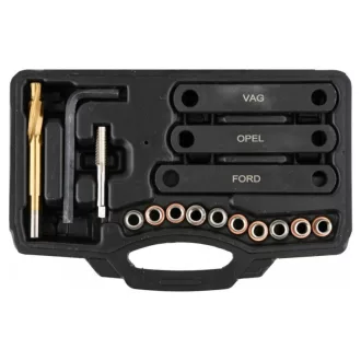 YATO Kit reparatie filet etrier 16 piese M19x1,25 mm HSS